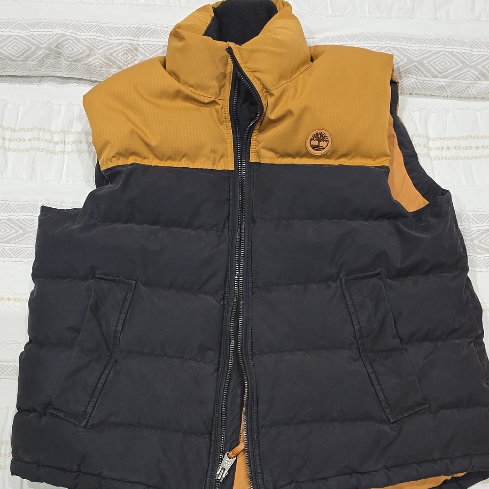 Timberland Men's Two-Tone Puffer Vest